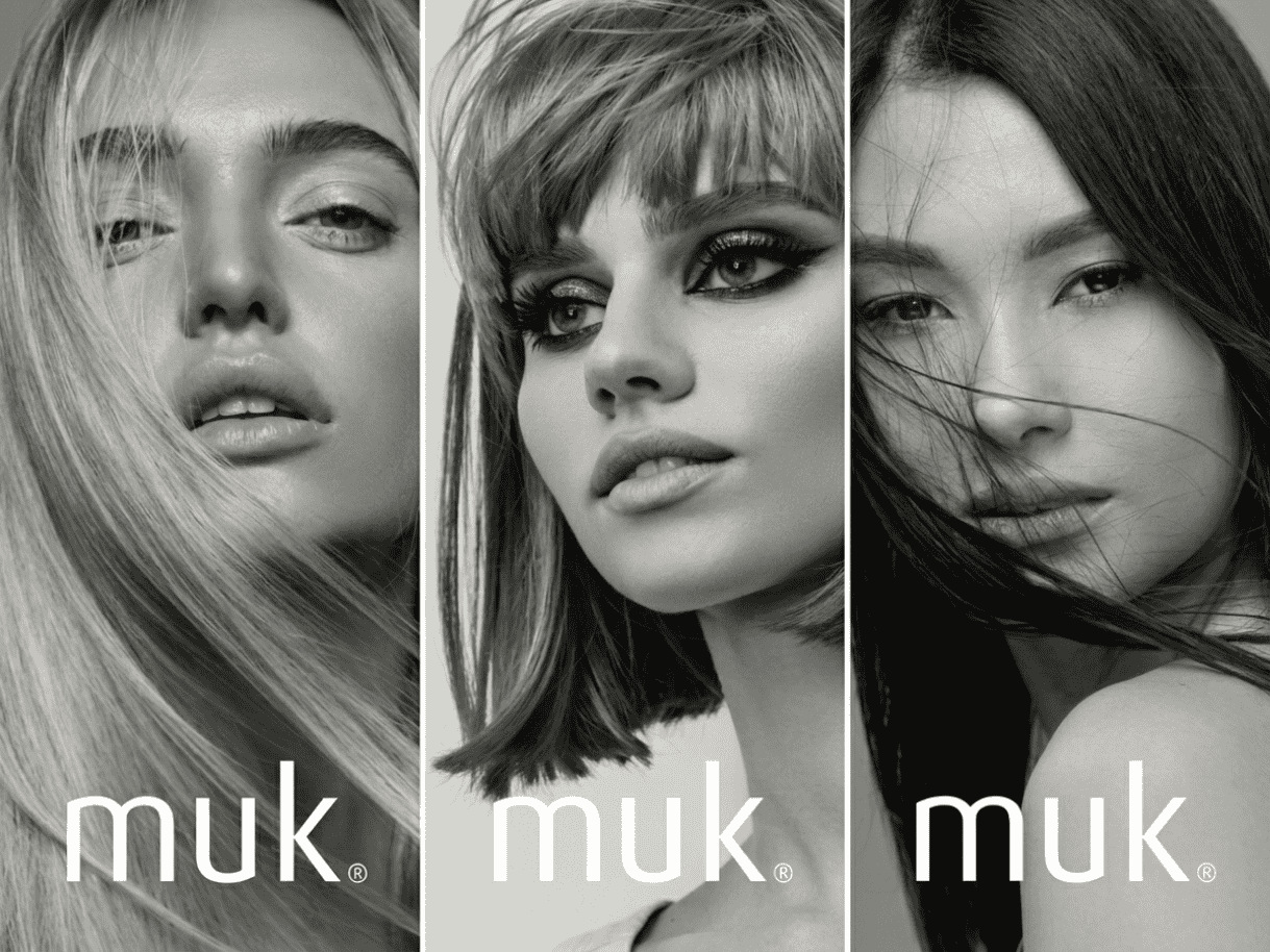 muk haircare — the premium hair products used at UNIK Hair Design