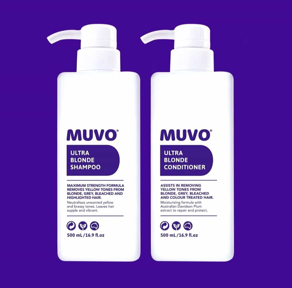 MUVO Australian made hair care products used at UNIK Hair Design